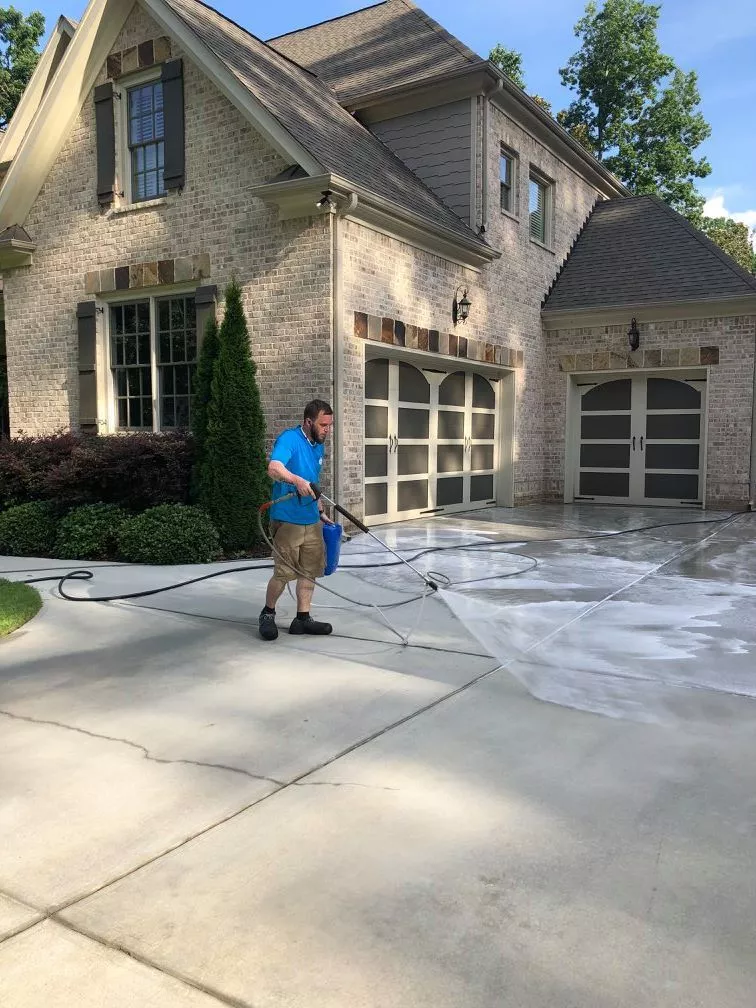 Residential Driveway Cleaning 